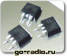 Параметры MOSFET транзисторов