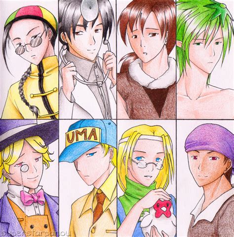 Harvest Moon Bachelors by superstarpanou on DeviantArt