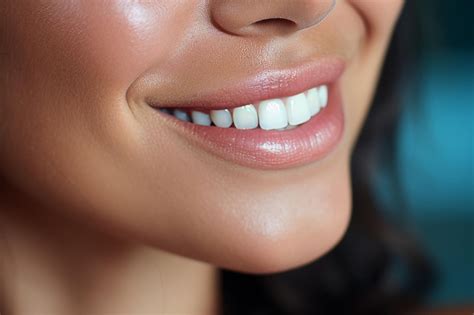 Premium Photo | Closeup of healthy and wellgroomed teeth with beautiful ...