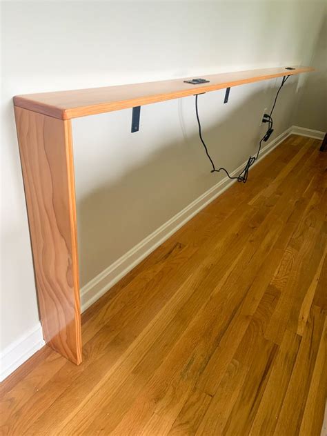 Behind the Couch Table DIY - Well She Tried