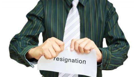 How to Resign - Advice for Candidates - Blog