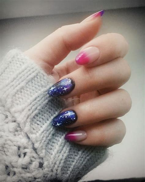 Космо ногти 🌌🌠Для Викуси @viktoriia.parsyk 💅😘 спасибо за фотку 🤗😘 комби ...