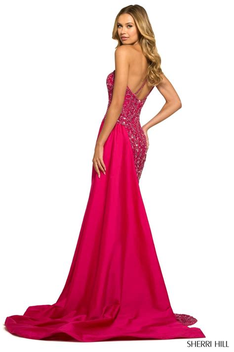 Sherri Hill 55450 Evening Gown - Elegant Beaded Formal Dress – Mydressline