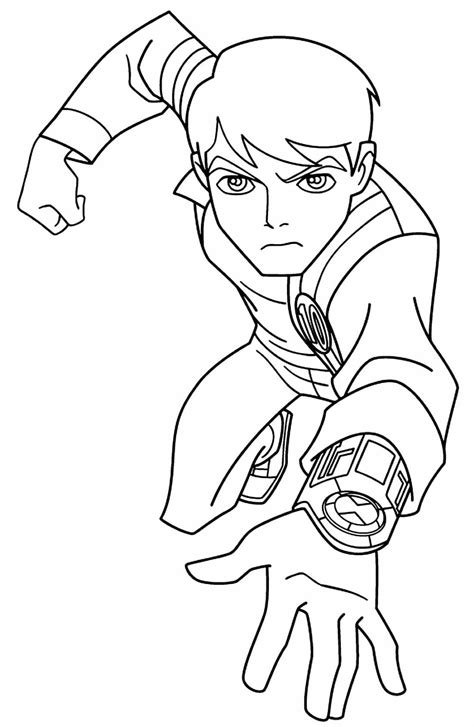 30+ Desenhos do Ben 10 para colorir - Pop Lembrancinhas