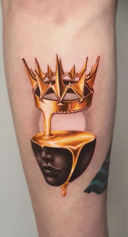 King And Queen Crown Tattoo Drawing