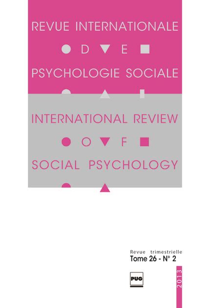 revue internationale de psychologie sociale  tome