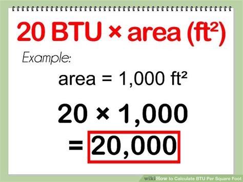 How to Calculate BTU Per Square Foot (with Calculator) - wikiHow