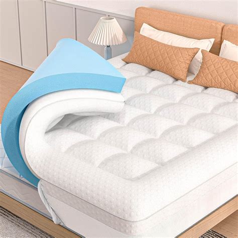 Amazon.com: Mattress Topper King Size, 3 Inch King Mattress Topper Dual