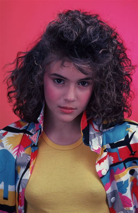 Young Alyssa Milano in 1986 : r/OldSchoolCool