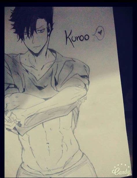 kuroo fanart *-* Kuroo, Haikyuu, Fanart, Male Sketch, Fan Art