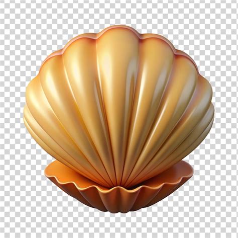 Premium PSD | Seashell isolated on transparent background