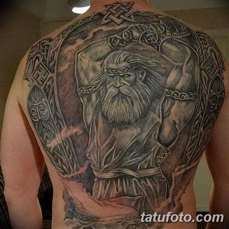фото тату Перун от 10.12.2017 №009 - tattoo Perun - tatufoto.com ...