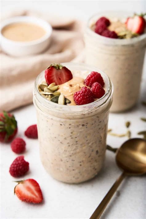 Creamy High-Protein Overnight Oats