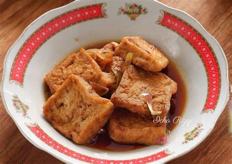 Resep Tahu Kecap oleh Bun Elrafif - Cookpad