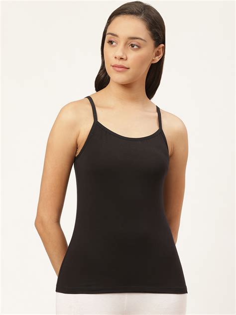 Buy Jockey Women Black Solid Camisole - Camisoles for Women 11856958 ...