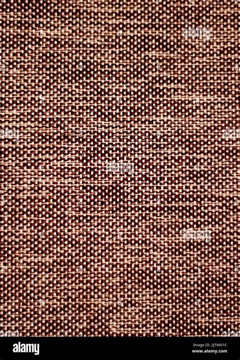 background  textile texture brown woven fabric closeup stock photo