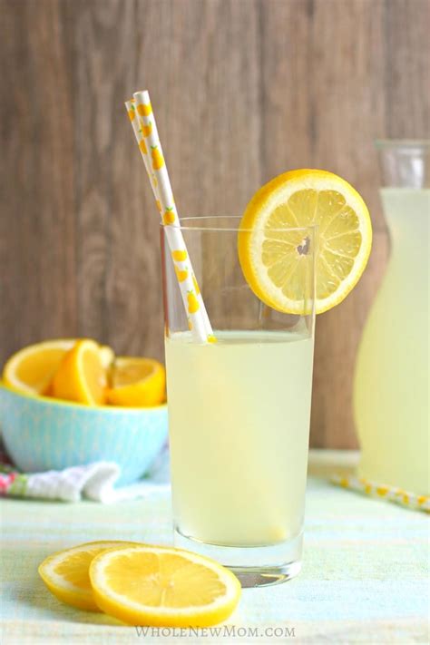 Sugar-free Lemonade Recipe | Homemade Lemonade | Whole New Mom