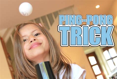 Ping-Pong Ball Trick - YouTube