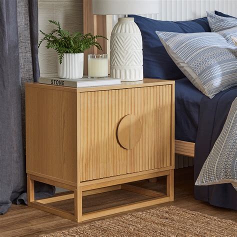 muse dutton natural bedside table