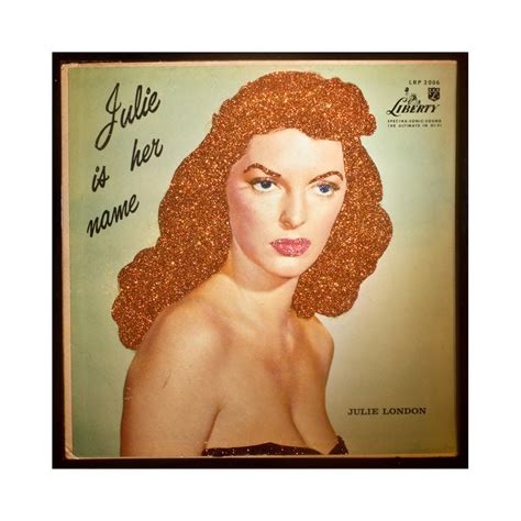 Glittered Julie London Julie is Her Name Album - Etsy