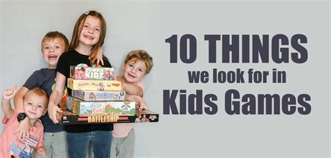10 Things We Look For in Kids Games - The Tabletop Family