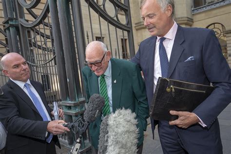 Why john leslie made a surprising appearance on the news 8