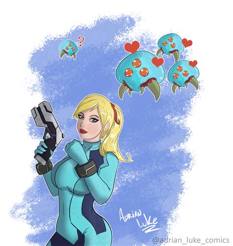Fanart Samus / Based on Fegalvao Cosplay by AdriaLukeComics on Newgrounds