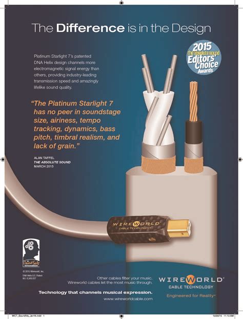 Platinum Starlight 7 USB (2016) – Wireworld Cable Technology Resources