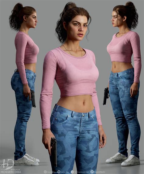 GTA 6: Detalreiches Model zur Protagonistin aufgetaucht – So könnte