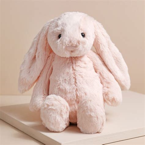 jellycat bashful bashful luxe bunny rosa