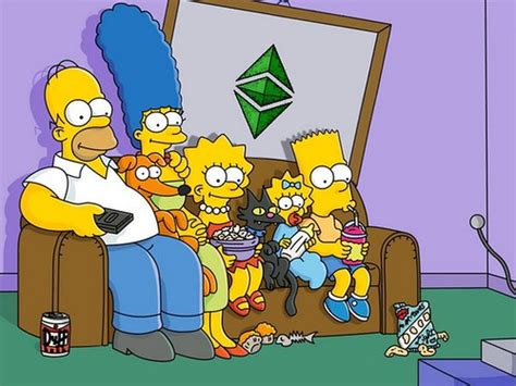 ETC Wallpaper - Simpsons | Design with love: An ETC (Ethereu… | Flickr