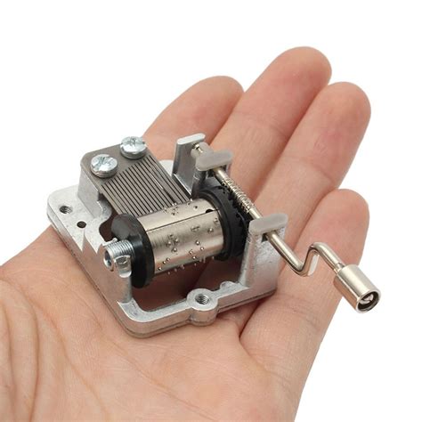 18-tones Music Box Mini Hand Cranking Metal Mechan... – Vicedeal