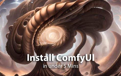 Install ComfyUI in Under 5 mins | Weird Wonderful AI Art