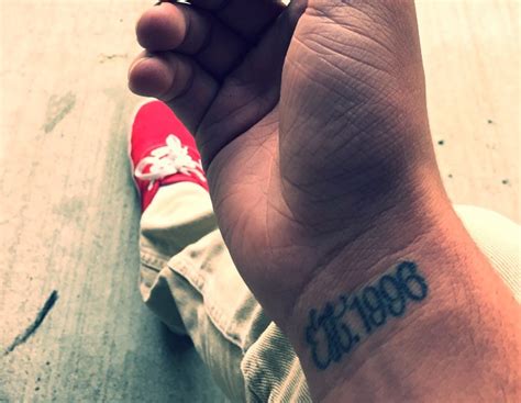 Est 1996 Tattoos