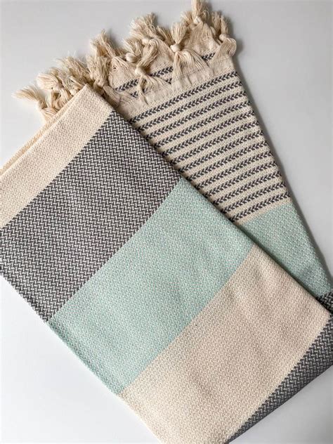 Turkish Bath Towels Peshtemals - Mint - American Style - Shop of Turkey ...