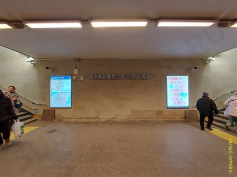 Площадь Восстания - Маяковская, переходы - Питерское метро