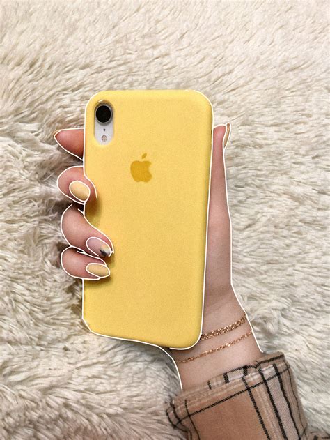 Айфон / Iphone Xr чехол . Желтый Эстетика | Чехлы для iphone, Чехлы для ...
