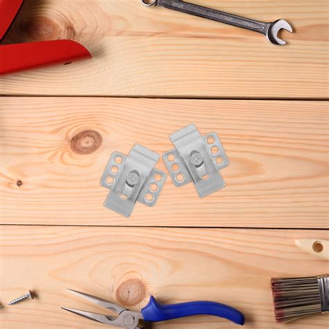 HEMOTON 6pcs Undermount Sink Fasteners Ceramic Basins Sink Mount