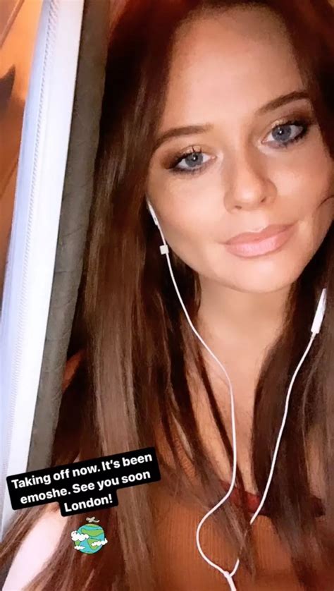 I'm A Celeb babe Emily Atack shares sultry snap as she leaves Australia