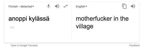 Google Translate kertoo taas totuuden : r/Suomi