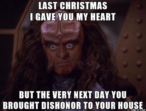 Last Christmas : r/startrekmemes