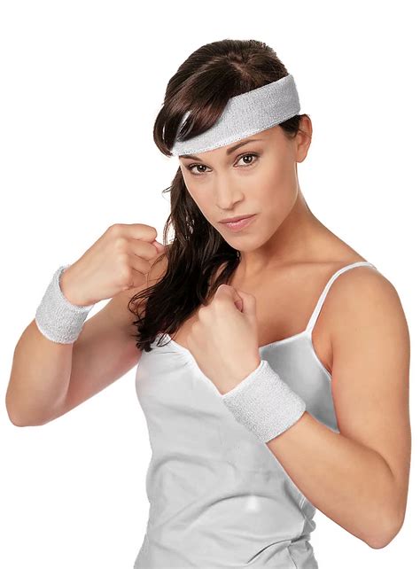 sweatband set white maskworldcom