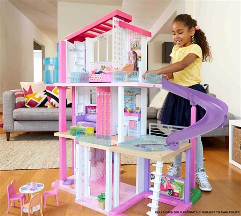 Barbie DreamHouse, Doll House Playset with 70+ Accessories Including