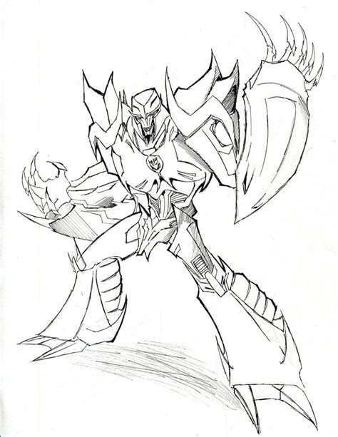 Megatron Drawing at GetDrawings | Free download