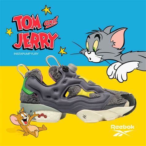 капсульная коллекция Reebok Tom Jerry. Кроссовки Reebok Tom Jerry 2020