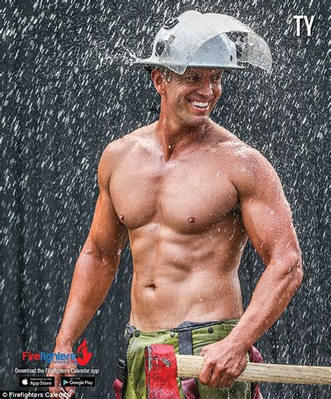 Red Deer Firefighter Calendar - Tandi Valenka