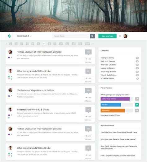 Forum Templates & Themes | Free & Premium