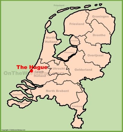 The Hague Maps | Netherlands | Maps of The Hague (Den Haag)