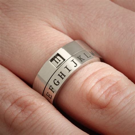 ThinkGeek Secret Decoder Ring – NoveltyStreet