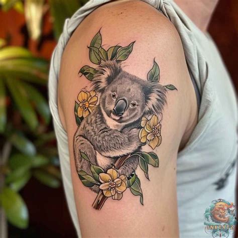 Koala-tly Adorable Ink: Exploring the Endearing World of Koala Tattoos ...